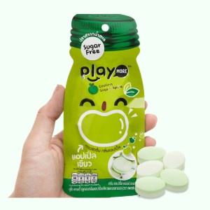 Kẹo Ngậm Play More Vị Trái Cây Gói 12g