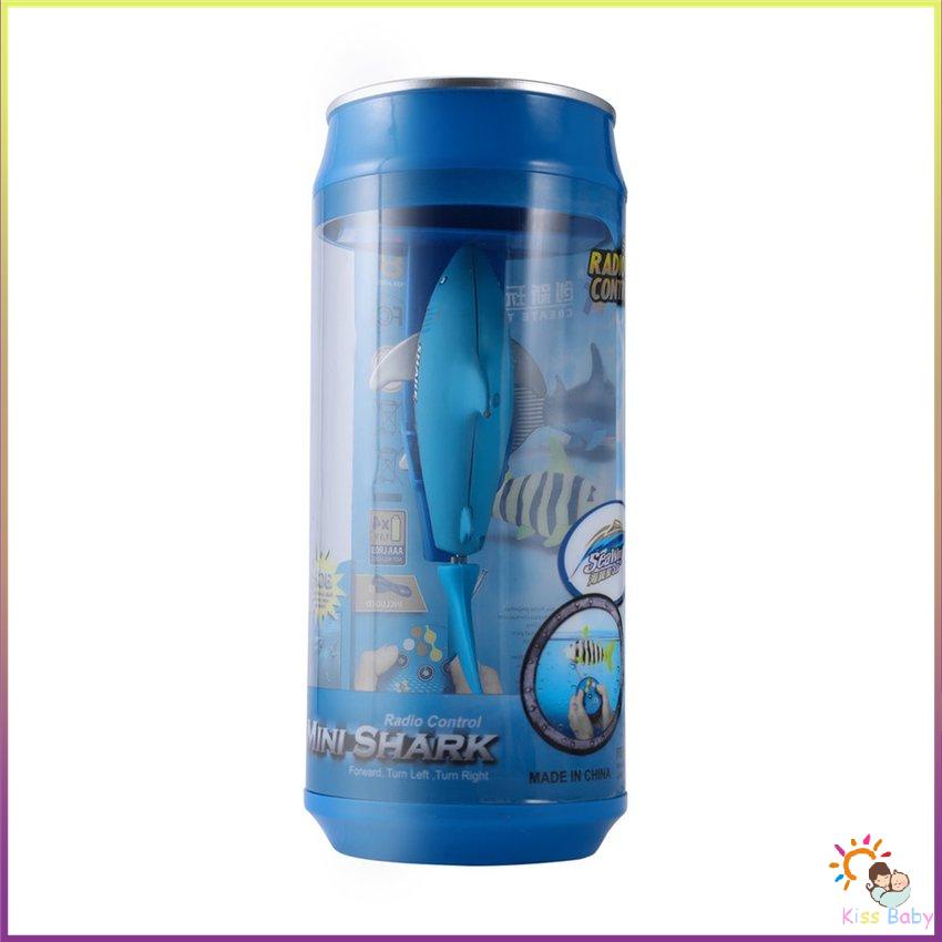Tàu ngầm Mini RC 4 CH Từ xa Cá mập nhỏ với USB Quà tặng Giáng sinh cho trẻ em