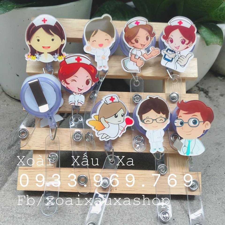 ĐỒ KẸP THẺ KÉO YOYO HOẠT HÌNH