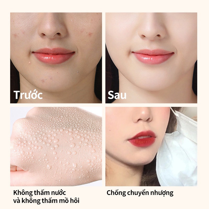 Set 2 Kem Nền Trang Điểm Kiềm Dầu Chống Nắng SPF15 PA + + + Không Tì Vết Tự Nhiên ZA 30g