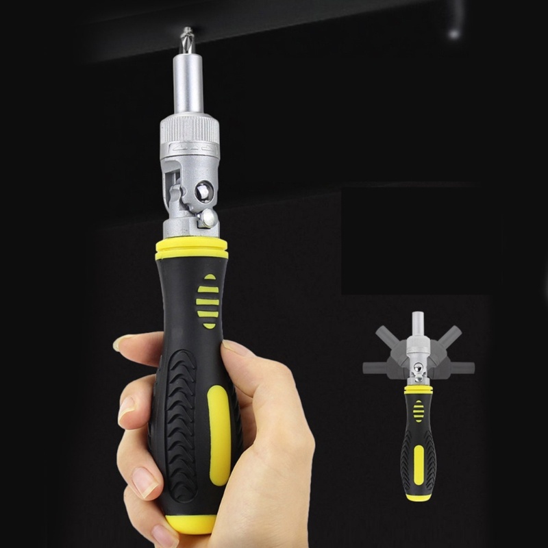 Bộ Tua Vít Giá Đỡ Từ Tính 13 Trong 1 Đa Năng