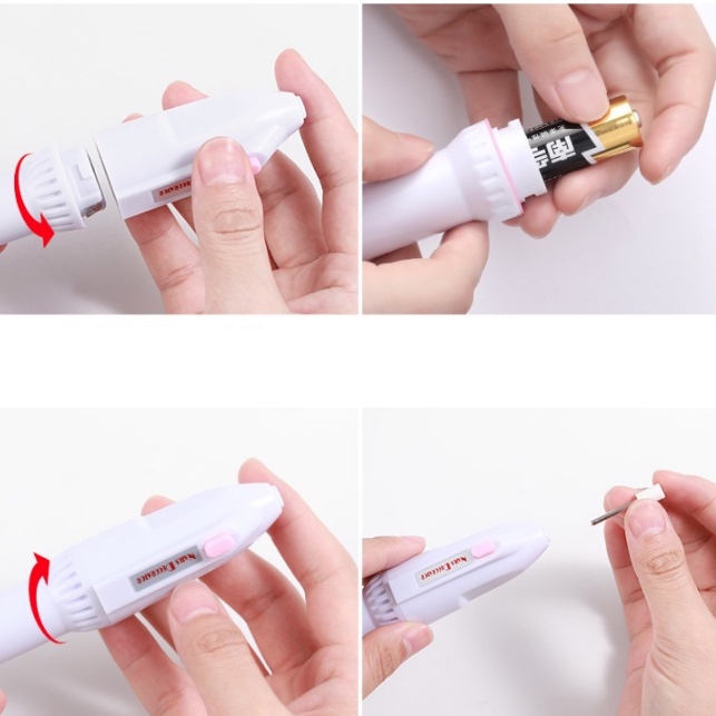 Bộ Máy Mài Móng Tay Điện Tử Kèm 5 Đầu Mài