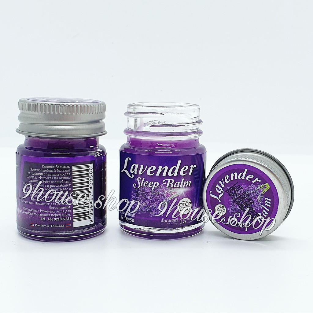 01 Hủ Dầu Cù Là Otop Lavender Sleep Balm Giúp Ngủ Ngon & Thư Giãn Thái Lan 15Gram