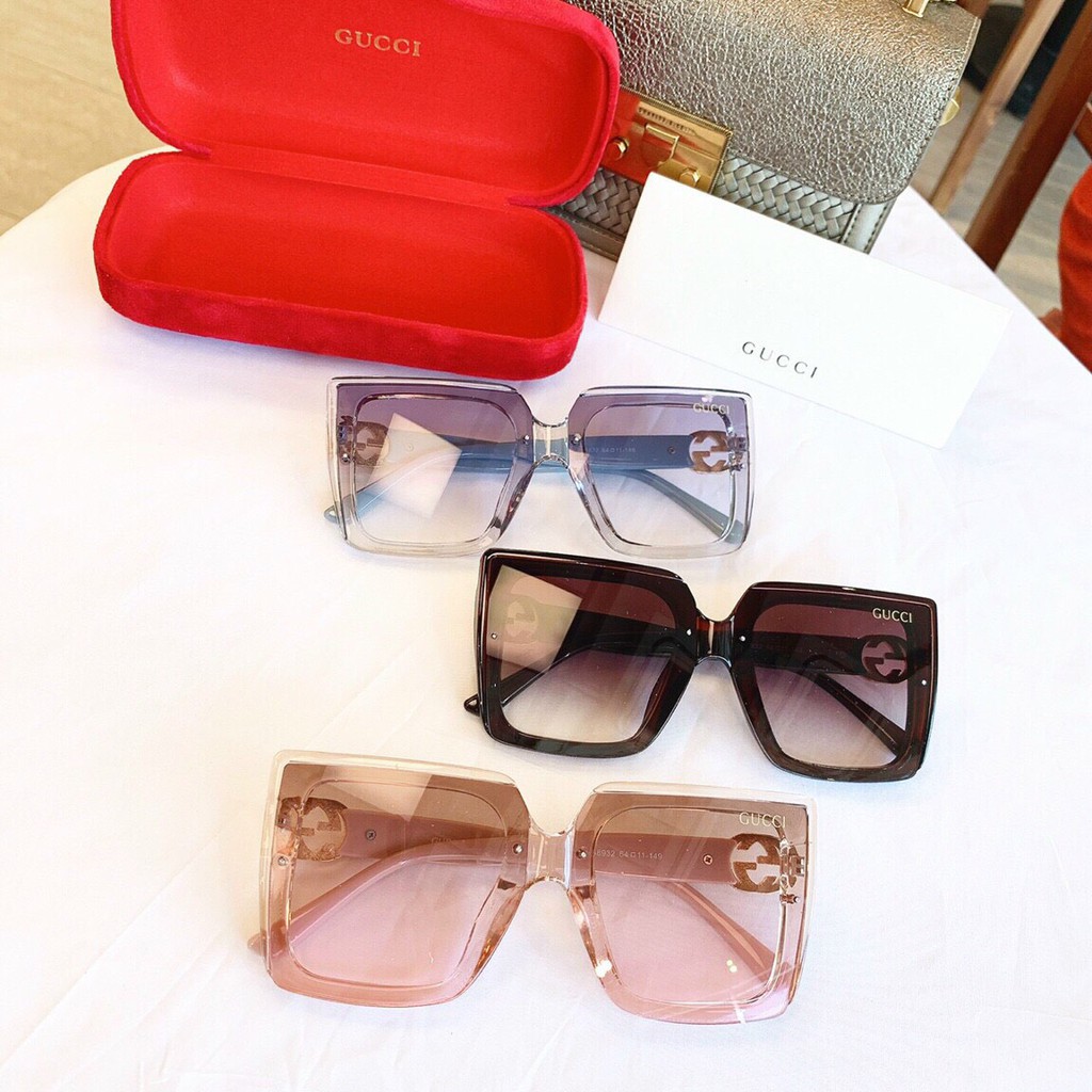 Kính râm nữ 💖 thời trang 2021 💖 dáng vuông sành điệu