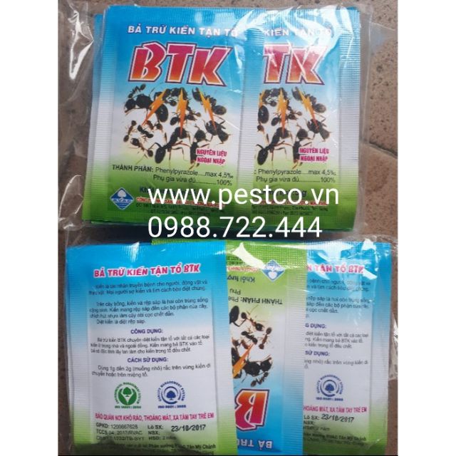 Combo 5gói Bả diệt Kiến lây truyền BTK