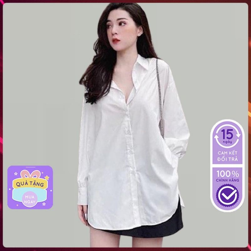 Áo nữ unisex tay dài đi học đi làm phong cách hàn quốc(2han mới 98%) | BigBuy360 - bigbuy360.vn