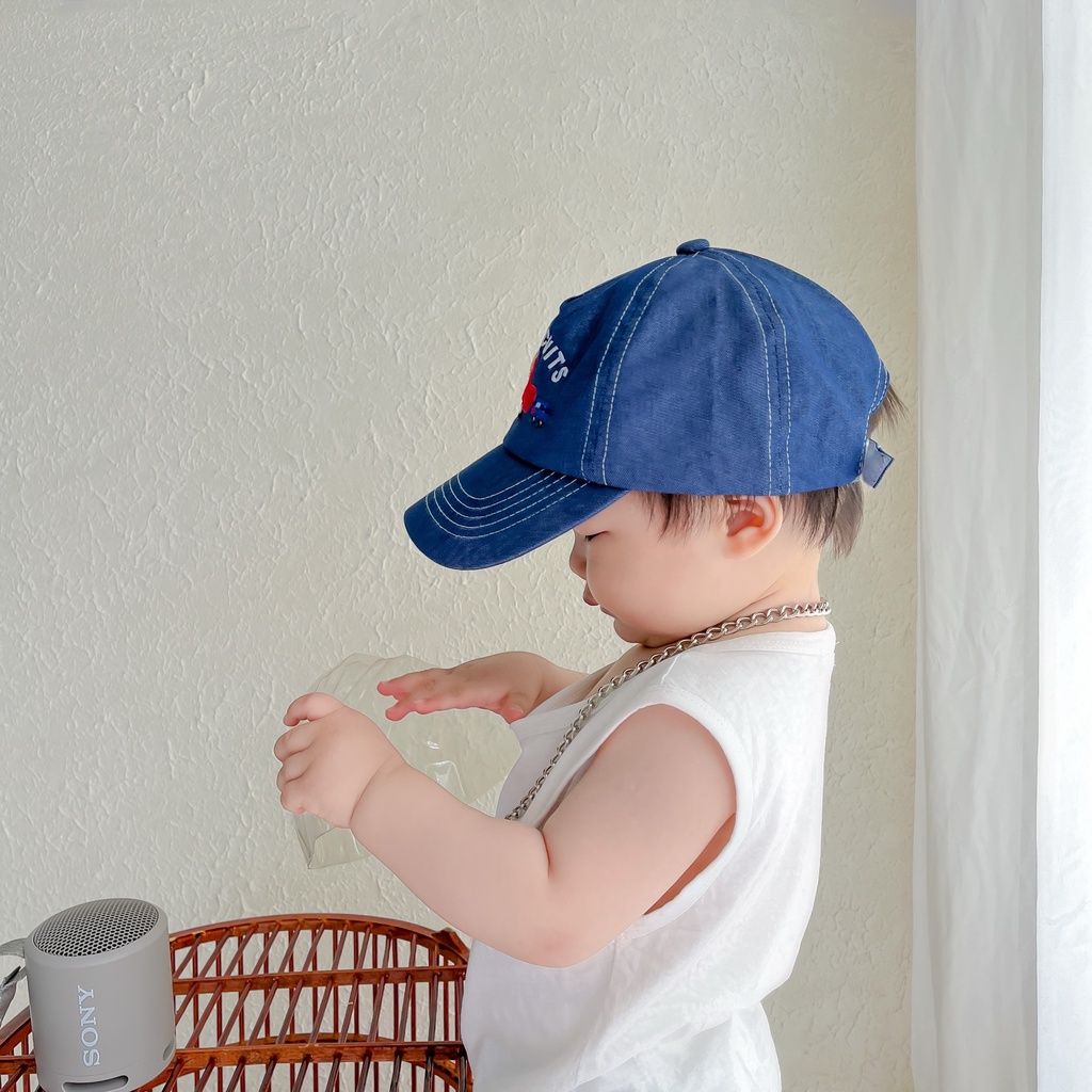 Mũ Lưỡi Trai Chống Nắng Dễ Điều Chỉnh Thời Trang Dành Cho Trẻ Nhỏ 2-6 Tuổi