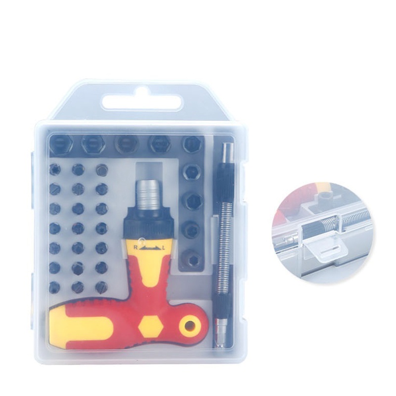 Bộ 33 Món Tua Vít Sửa Chữa Đa Năng Chống Ăn Mòn