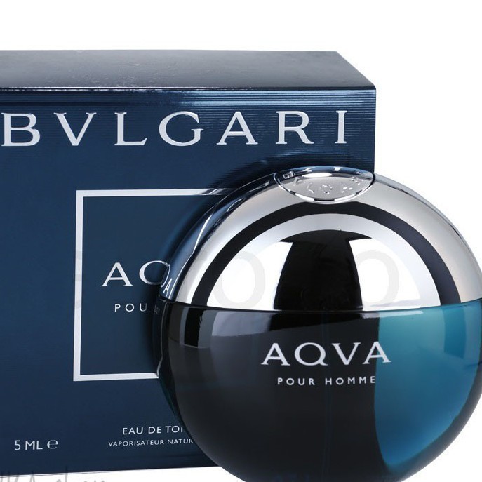 [BILL MỸ] Nước hoa mini nam Bvlgari Aqva 5ml