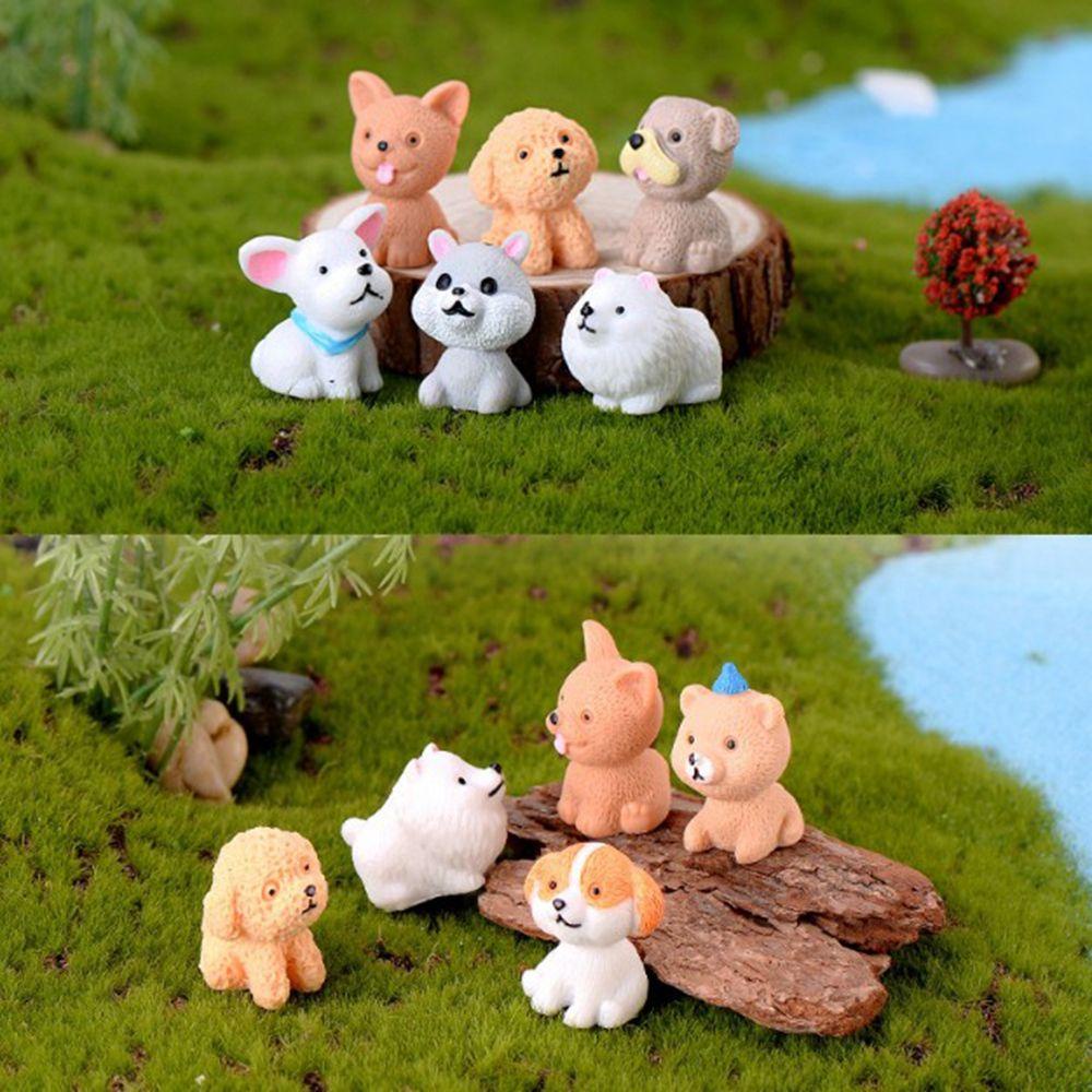 Đồ trang trí Tượng Động Vật Dễ Thương Dùng Trang Trí Tiểu Cảnh