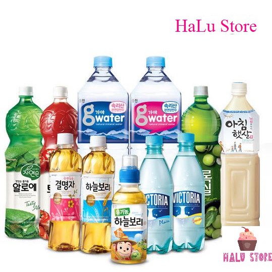 [Tổng hợp các loại] Nước ép trái cây WOONGJIN Hàn Quốc chai 1,5L