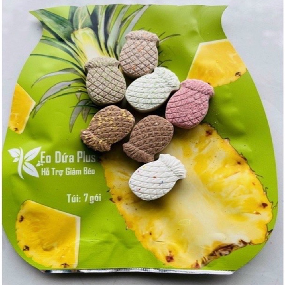 Kẹo Dứa giảm Cân nhanh cấp tốc 7 NGÀY giảm béo an toàn hiệu quả (Chính Hãng)