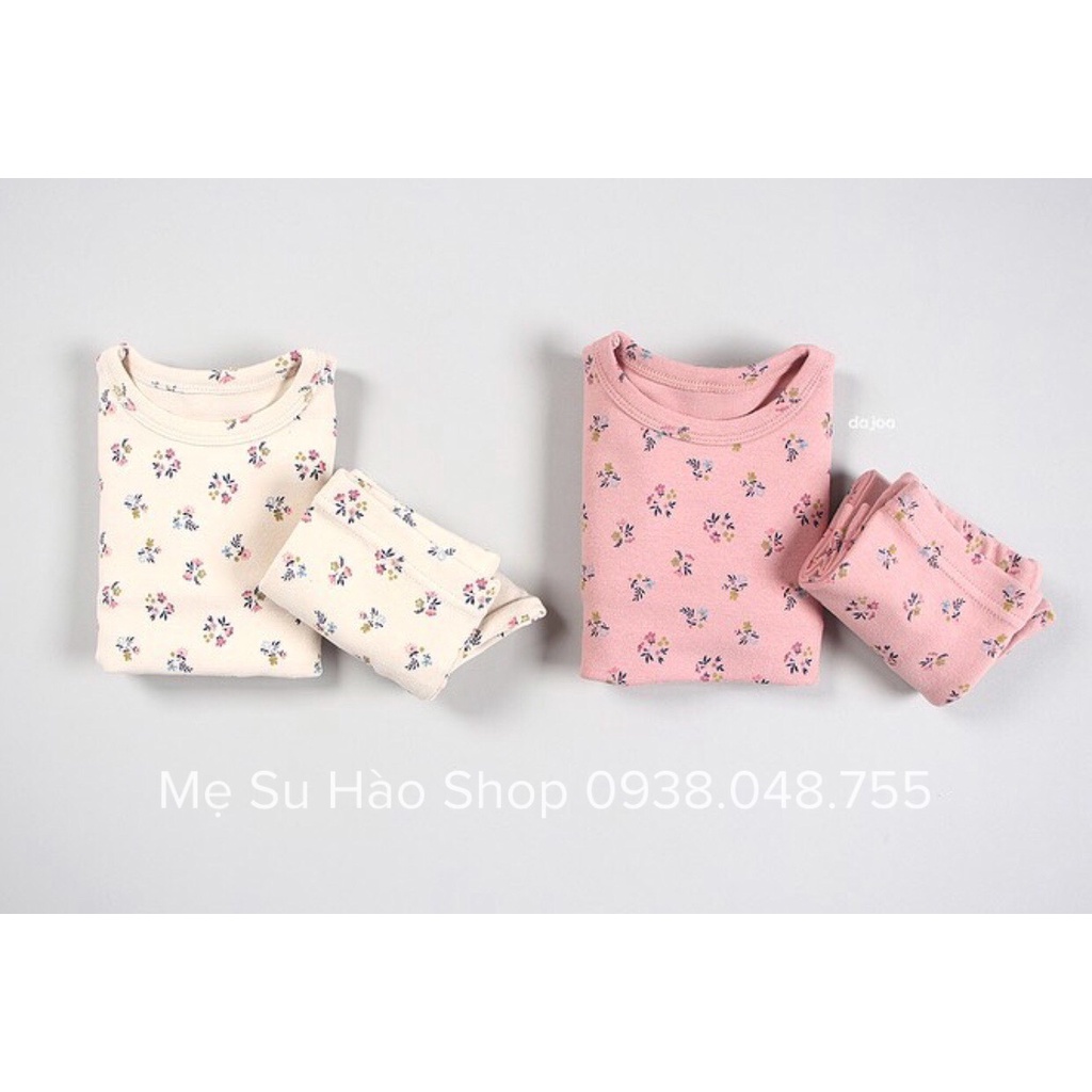 BỘ DÀI TAY TRẺ EM HÃNG DAJOA HÀN QUỐC MẪU HOA NHÍ RẤT XINH