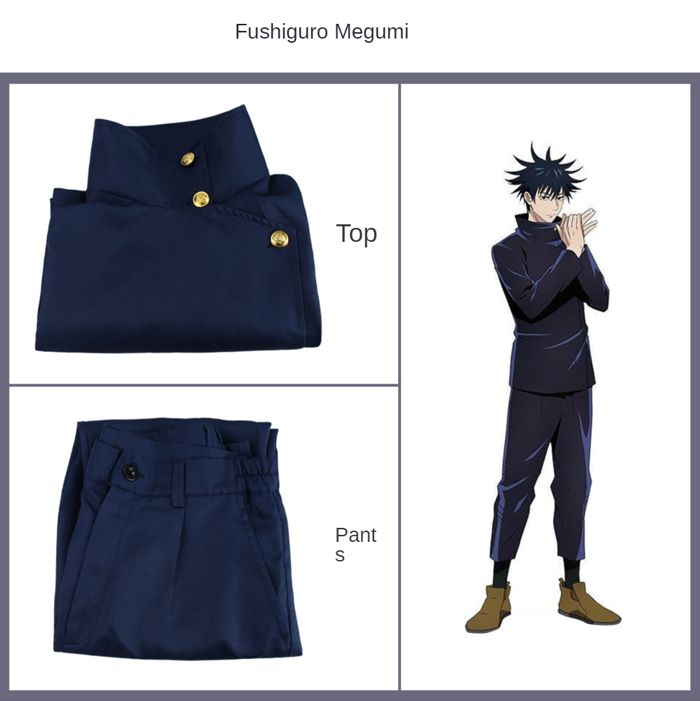 Bộ đồ hóa trang nhân vật Anime Jujutsu Kaisen dành cho búp bê