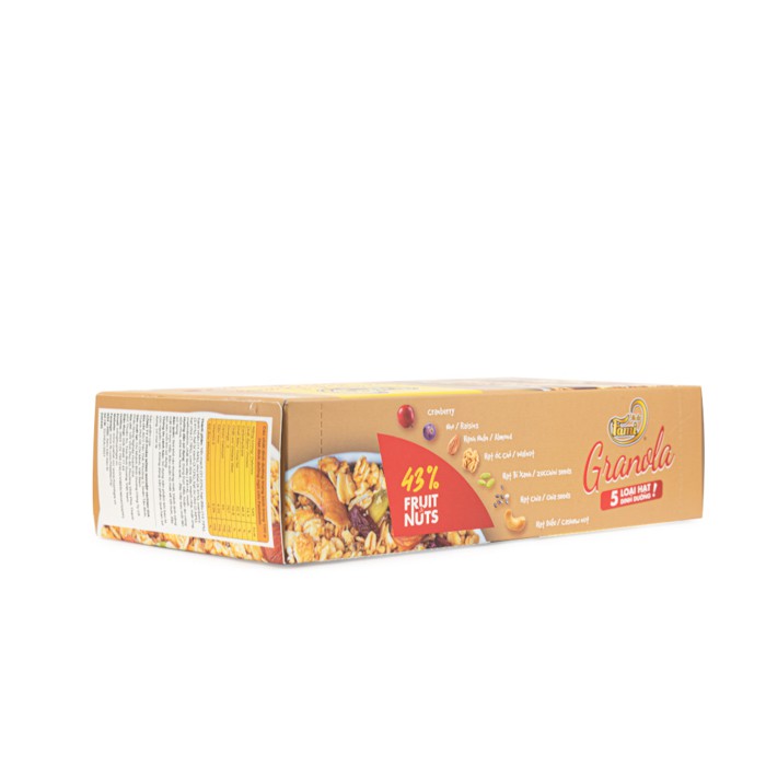 HẠT DINH DƯỠNG NGŨ CỐC GRANOLA FAMINUTS - Hộp Giấy 168g - Ngũ Cốc Giảm Cân