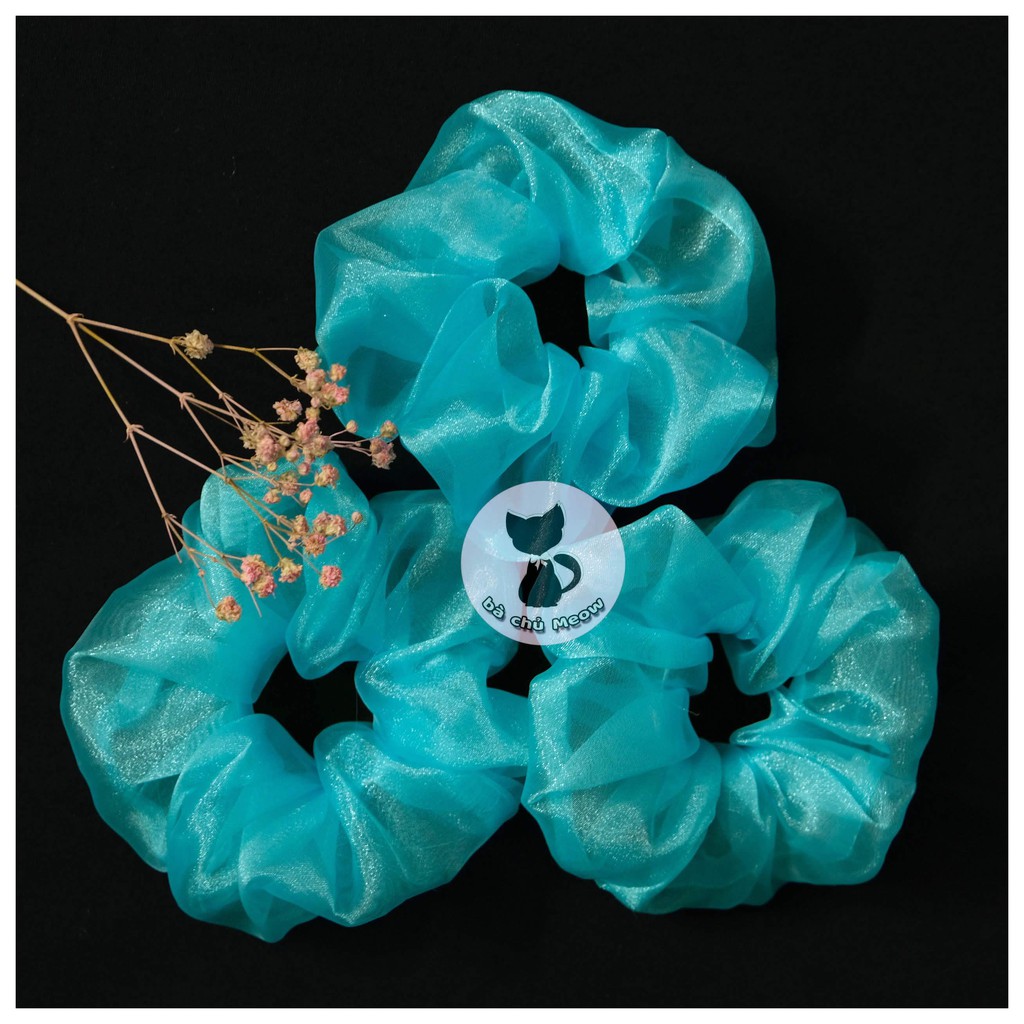 Dây cột tóc - Đồ cột tóc phong cách Vintage - Scrunchies dễ thương