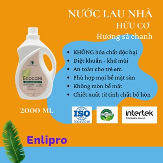 NƯỚC LAU NHÀ HỮU CƠ – ECOCARE TINH DẦU QUẾ/ SẢ CHANH