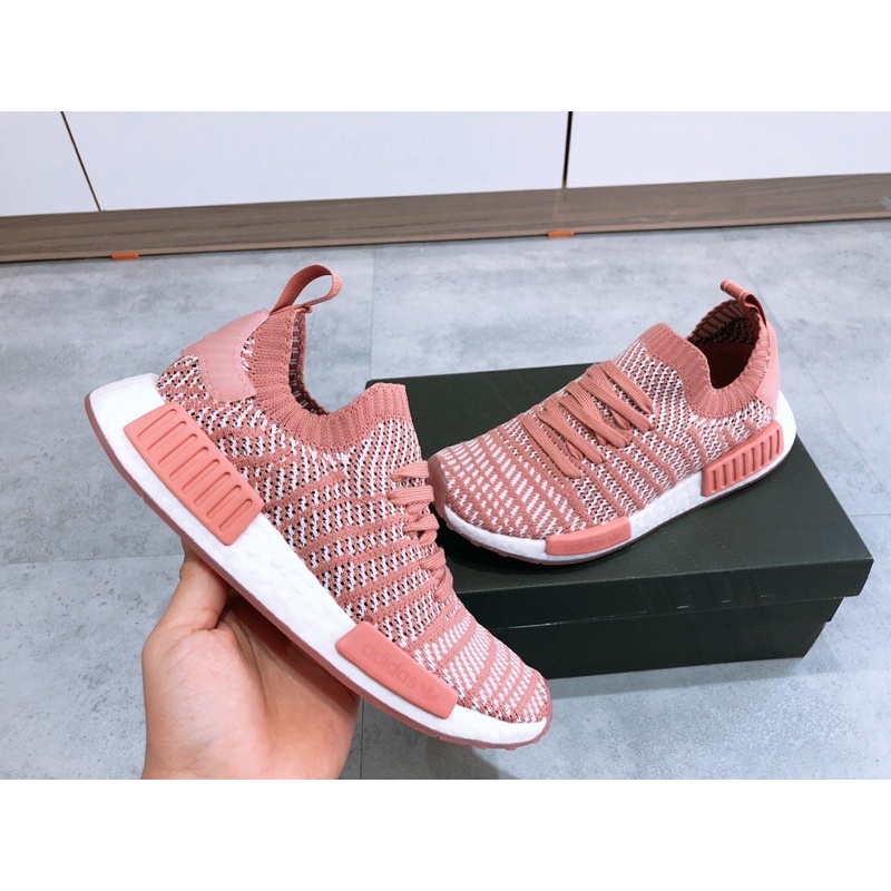 Giày thể thao Sneaker Adidas NMD_R1 STLT PK 'Raw Pink' màu hồng