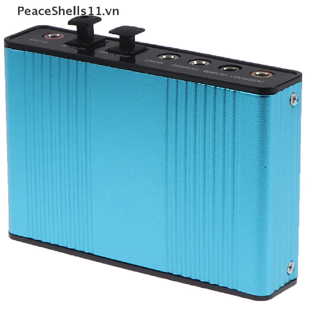 Thẻ Âm Thanh USB 6 Kênh 5.1 cm6206 chipset Chất Lượng Cao