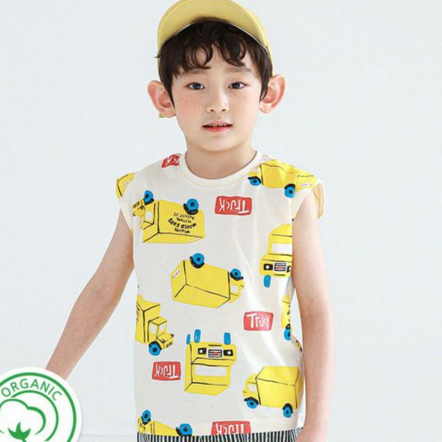(Sz 130)-Áo cotton Ppippilong xuất Hàn