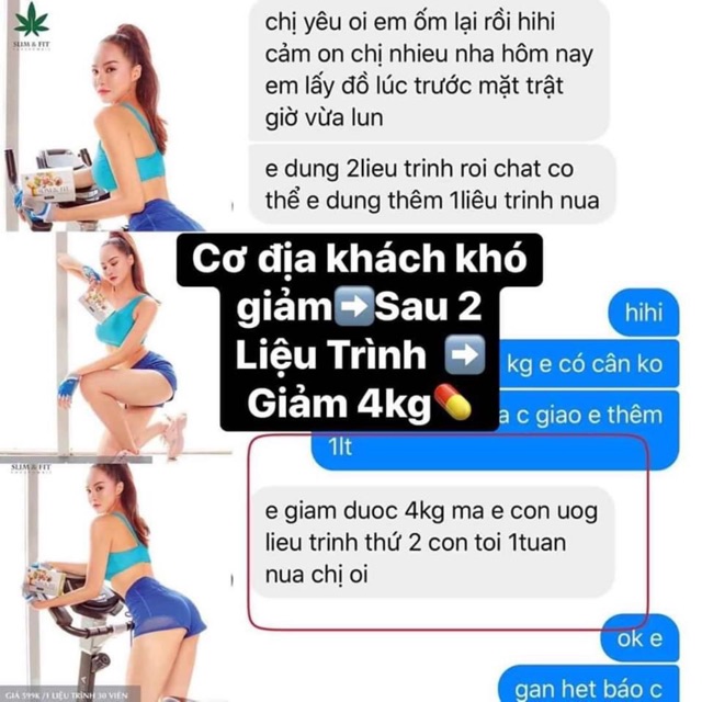 Giảm cân slim fit ⚡ giảm cân cho người lờn thuốc