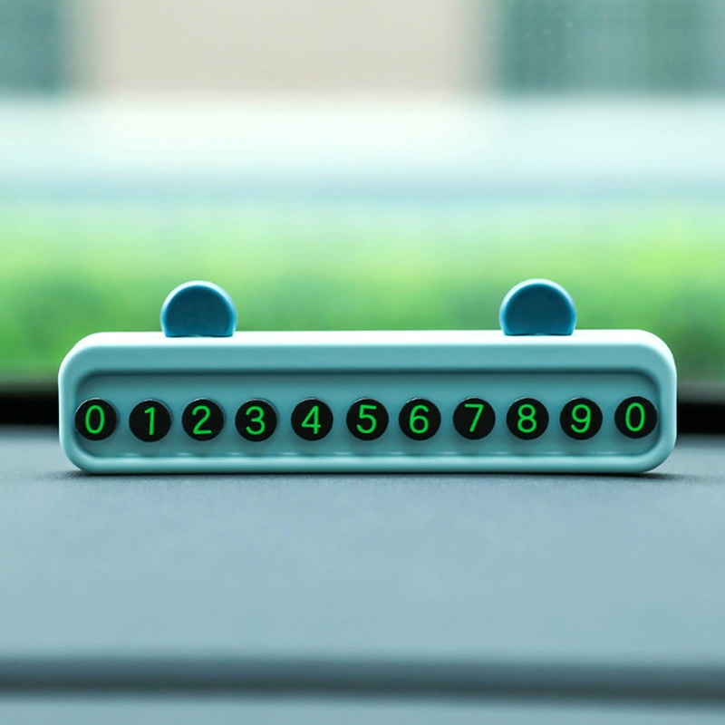 Bảng Số Điện Thoại Đỗ Xe Tạm Thời Thiết Kế Dễ Thương Tiện Dụng