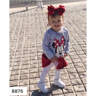 Váy nỉ Mickey
