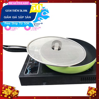 Nắp vung lưới inox chống văng dầu mỡ côn trùng