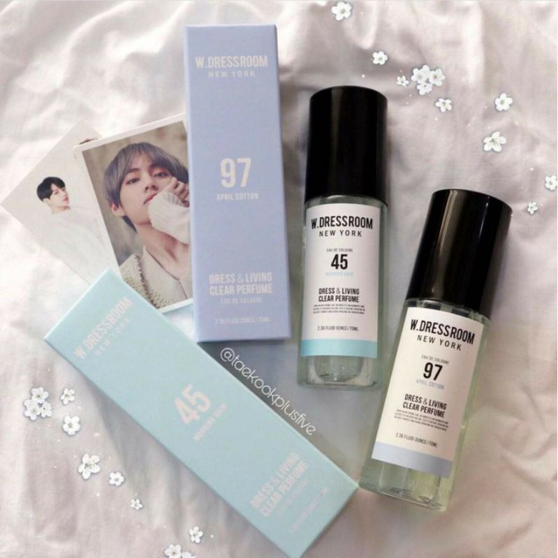 🌸🌸Nước hoa xịt thơm W.DRESSROOM 49,97,45,214,314 cheapmoment Jungkook V BTS | Thế Giới Skin Care