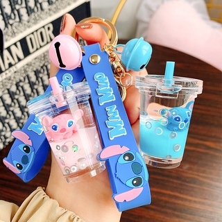 Móc Khóa Hình Ly Trà Sữa Trong Suốt Dễ Thương