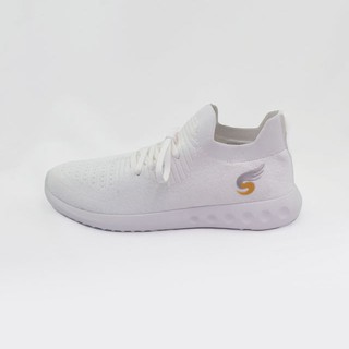 [Giày VNXK] Giày thể thao nam nữ êm nhẹ 💖FREESHIP💖 Sshoes khỏe khoắn, chạy bộ, tập gym, đi bộ, đi chơi K002-10-WHT