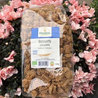 [PRIMEAL] NUI XOẮN NGUYÊN CÁM HỮU CƠ (500g) - Organic Whole Wheat Fusilli Pasta