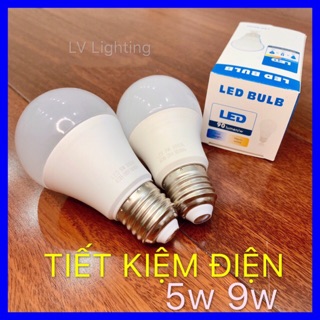 Bóng Đèn Led 5w 9w Tiết Kiệm Điện - Full Box