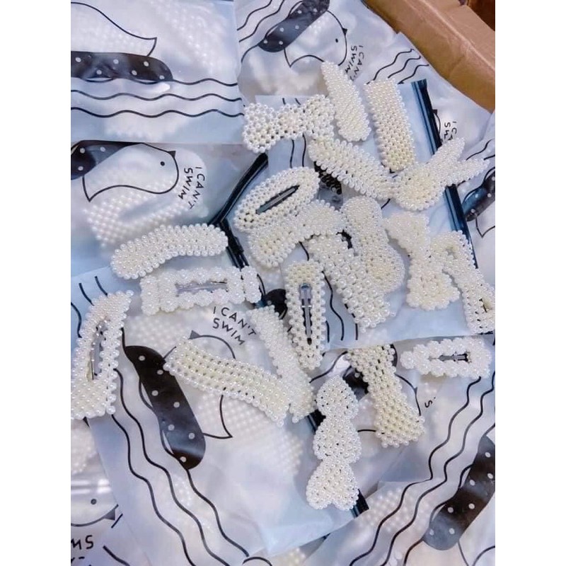 kẹp tóc ngọc trai set 20 cái ( tuyển sỉ )