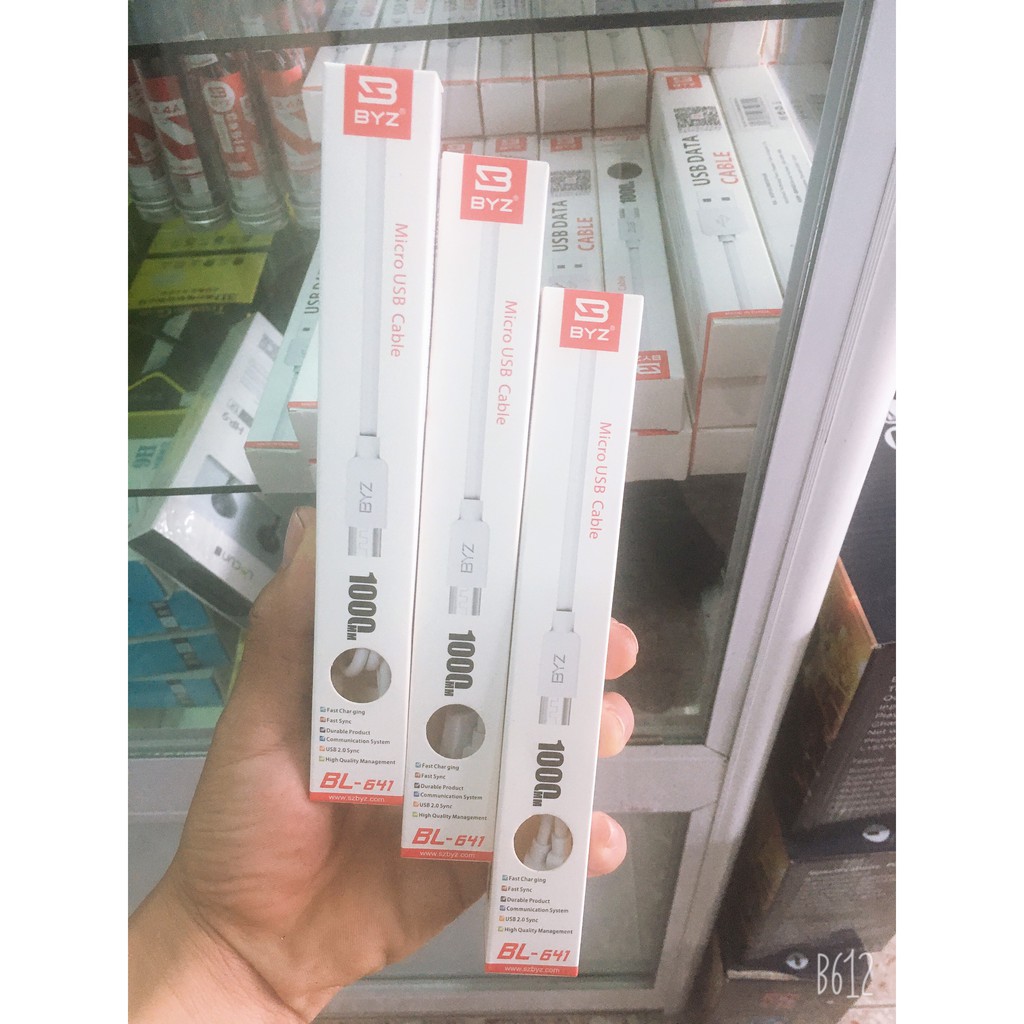 Cáp sạc sam sung BYZ chính hãng.