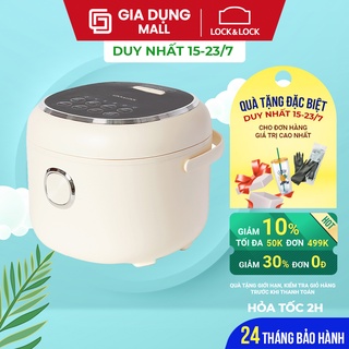 Nồi Cơm Điện LocknLock EJR716IVY 0.8L Màu Trắng Ngà - BH 12 tháng - Hàng Chính Hãng