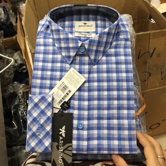 Áo sơ mi nam ARISTINO dài tay reguler- (als60107- als33107- als33207-als37907) | BigBuy360 - bigbuy360.vn