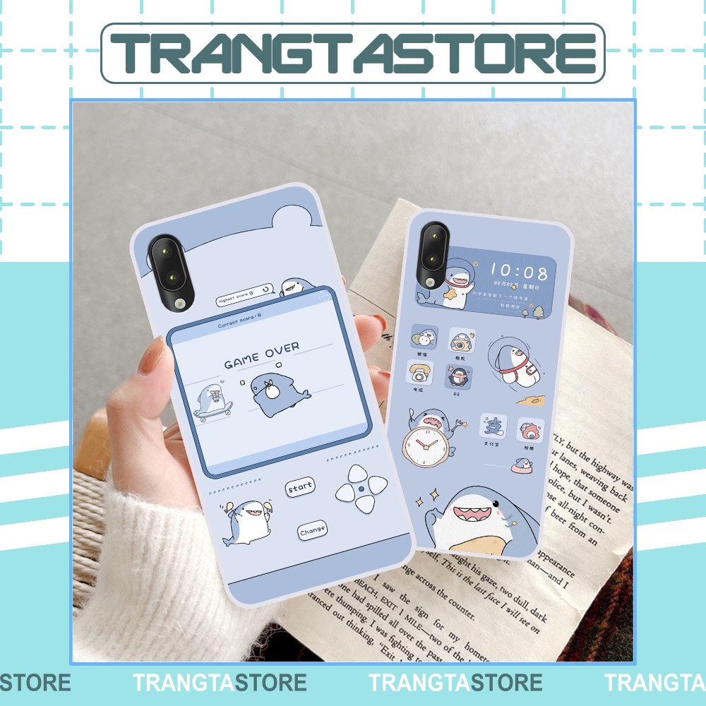 Ốp Vsmart Star in hình nền cá mập đáng yêu giá rẻ