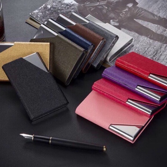 Ví đựng thẻ atm, name card - Hộp đựng card visit, namecard M680