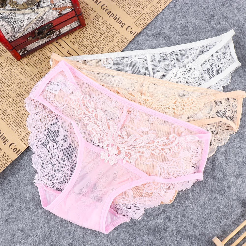 Quần lót dây ren xuyên thấu