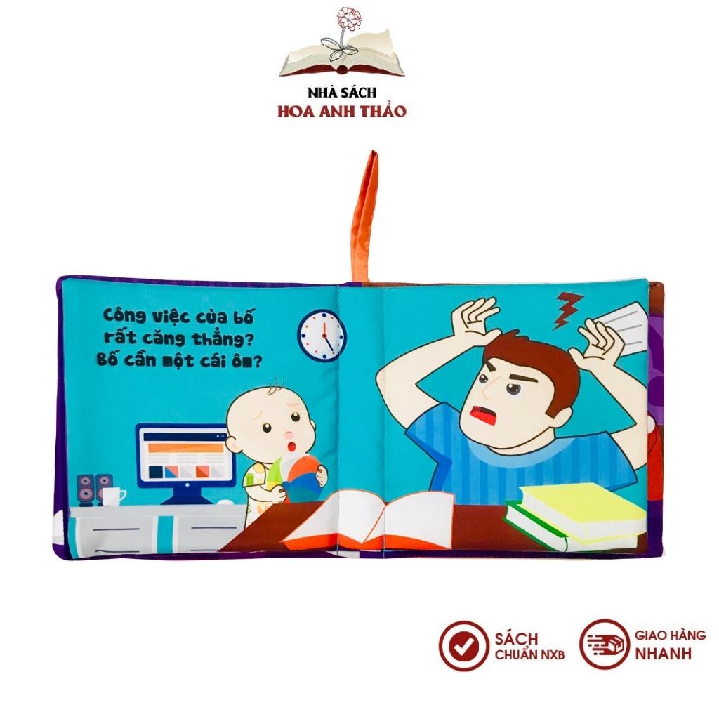 Sách vải Lalala Baby Giáo dục cảm xúc, Cái ôm diệu kỳ phát triển toàn diện