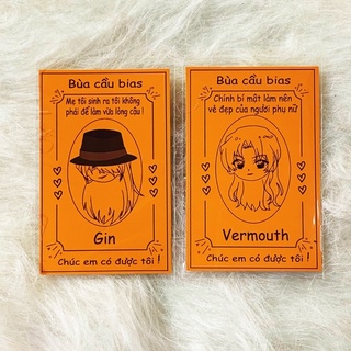 Card detective conan (thẻ bài | bùa thám tử lừng danh conan | băng áo đen )