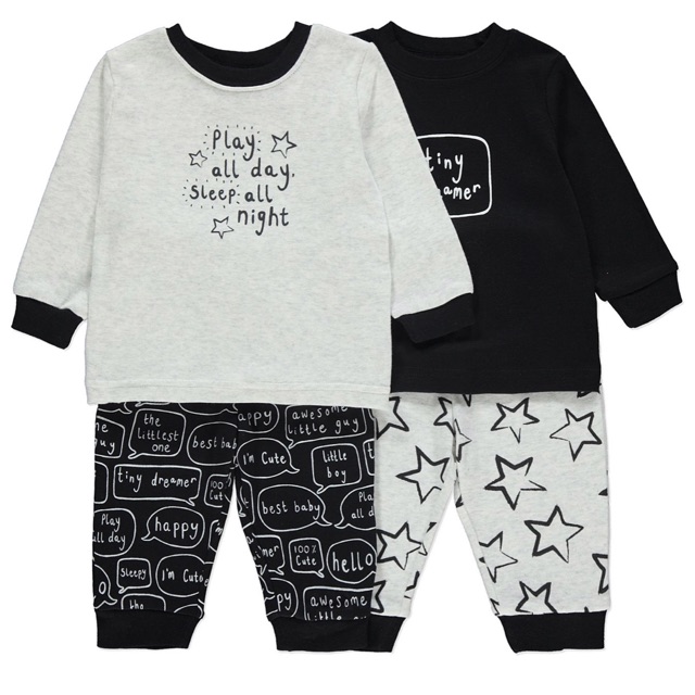 Pack 2 bộ bé trai