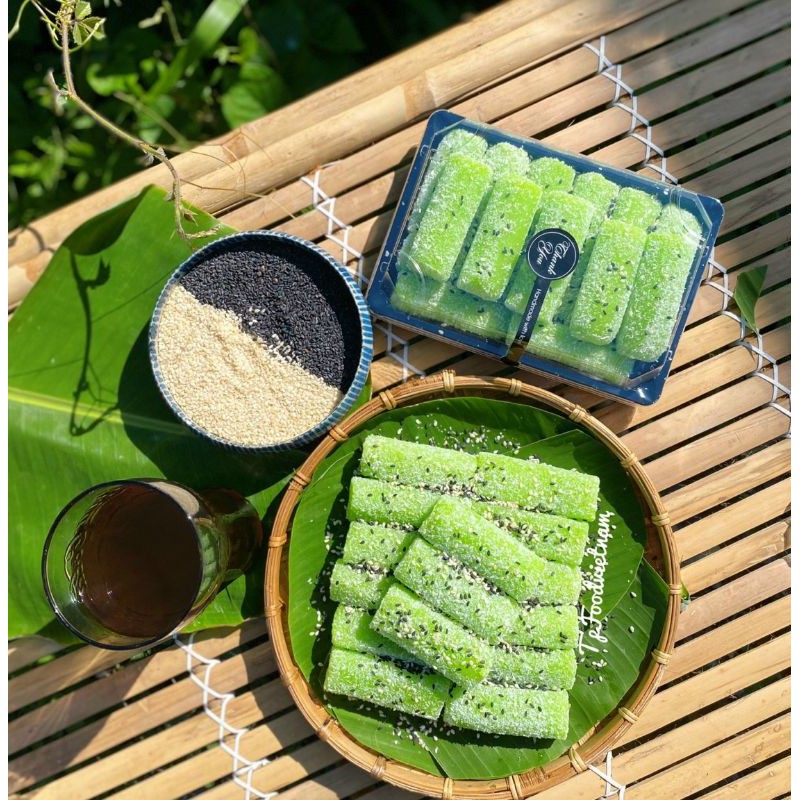 Bánh dẻo mochi mè dừa Bến Tre  600g