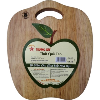 Thớt gỗ, thớt tròn, thớt hình quả táo bằng gỗ cao cấp ❤️freeship❤️ - Smart House