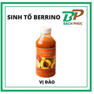 Sinh tố Berrino Đào - Nguyên liệu pha chế - Mứt trái cây