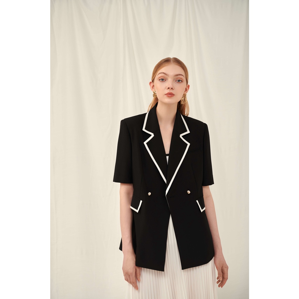 ÁO VEST MÙA HÈ - BLAZER CỘC TAY - HENSLEY BLAZER | BigBuy360 - bigbuy360.vn