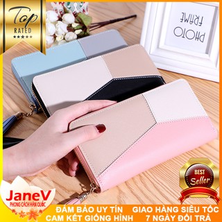 [3 MÀU] Ví Cầm Tay Nữ Dài Dễ Thương Nữ Tính Hàn Quốc TVNN281