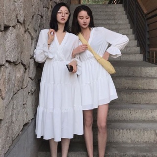 váy đôi cùng bạn thân