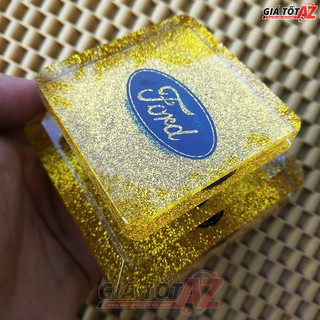 NƯỚC HOA PHA LÊ VÀNG LẤP LÁNH SIÊU ĐẸP - LOGO HÃNG F.O.R.D